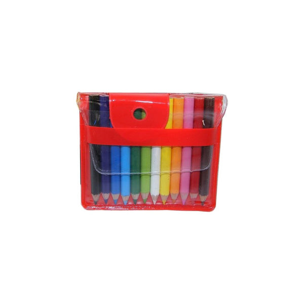 BC USA 12 Mini Colored Pencils in Handy Pouch