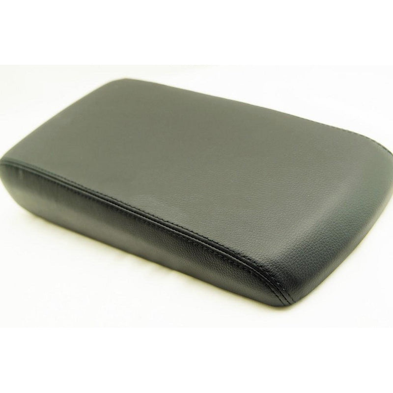 Fits 2008-2010 Dodge Charger Black Synthetic Leather Console Lid Armrest Cover . (Vinyl Part Only)