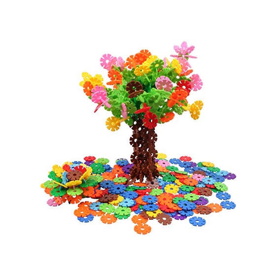 VIAHART Brain Flakes 500 Piece Interlocking Plastic Disc Set | A Creative and Educational Alternative to Building Blocks | Tested for Children's Safety | A Great STEM Toy for Both Boys and Girls!
