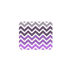 1 X Gray Purple Chevron Gradient Zigzags Pattern Personalized Custom Mouse Pad