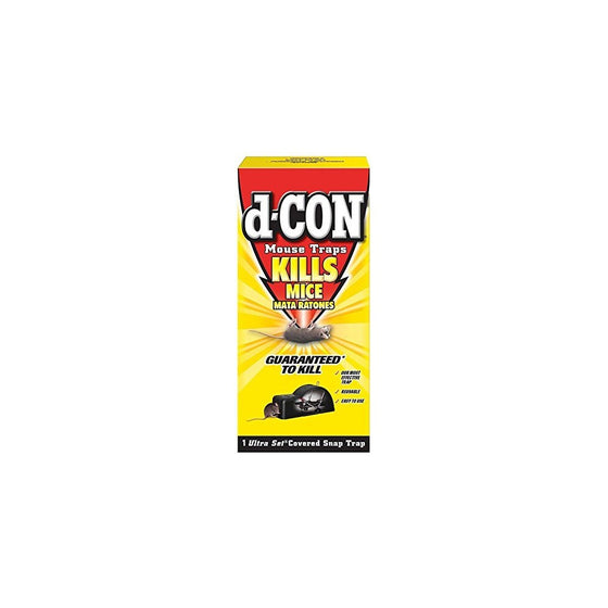 D-Con Ultra Set Covered Snap Trap 1 Ct. (Pack of 5)