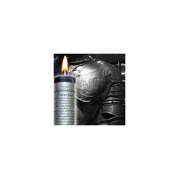 Blessed Herbal Protection Candle