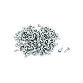 uxcell M3x10mm Phillips Round Head Self Tapping Screws Fastener 100pcs