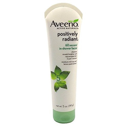 Aveeno Positively Radiant 60-Second Conditioner In Shower Facial 5 Ounce (147 milliliter)