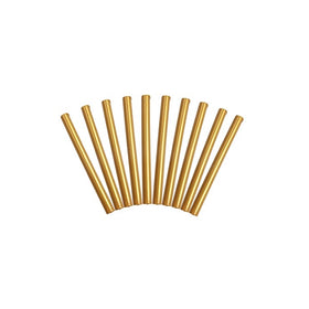 Vanki 10PCS Vintage sealing Glue Gun Sealing Wax Wax sticks Wax seal supplies a variety of colors Amber gold