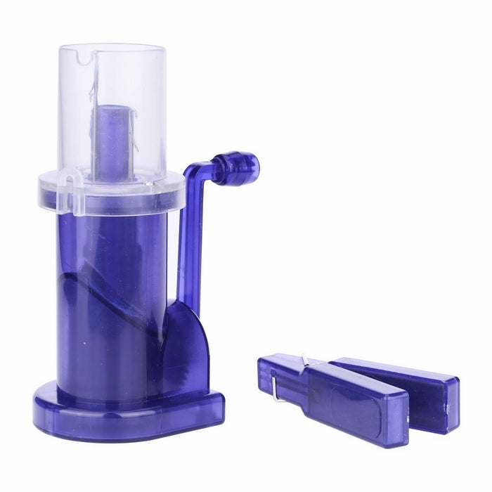 Easy Weaver Knitter, Blue Household Weaver Knitting Tool Mini Sewing Knitting Mill Machine for Sweaters Bracelet Weaver Home DIY Craft Tool 1 Pack