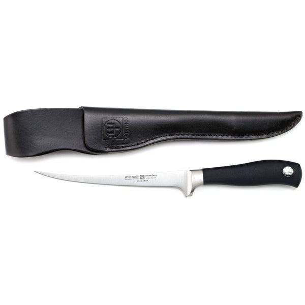 Wusthof Grand Prix II 7-Inch Fillet Knife with Leather Sheath