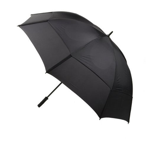GustBuster Proseries Gold 62-Inch Golf Umbrella (Black)
