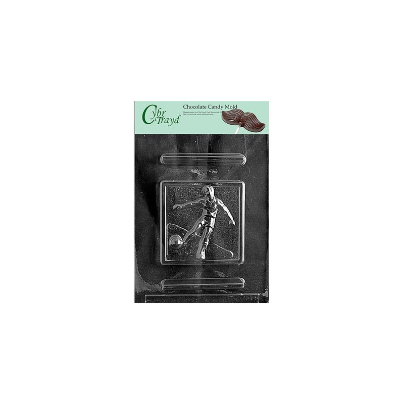 Cybrtrayd S059 Sports Chocolate Candy Mold, Soccer