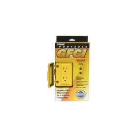Prime Wire and Cable GF 200806 6-Foot 12/3 Portable GFCI Duplex Junction Box