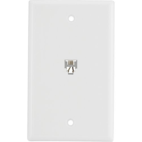 Wall Jack Modlr Phone Flash White