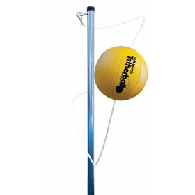 Park & Sun Sports Permanent Outdoor Tetherball Set with Accessories (2-Piece Pole)