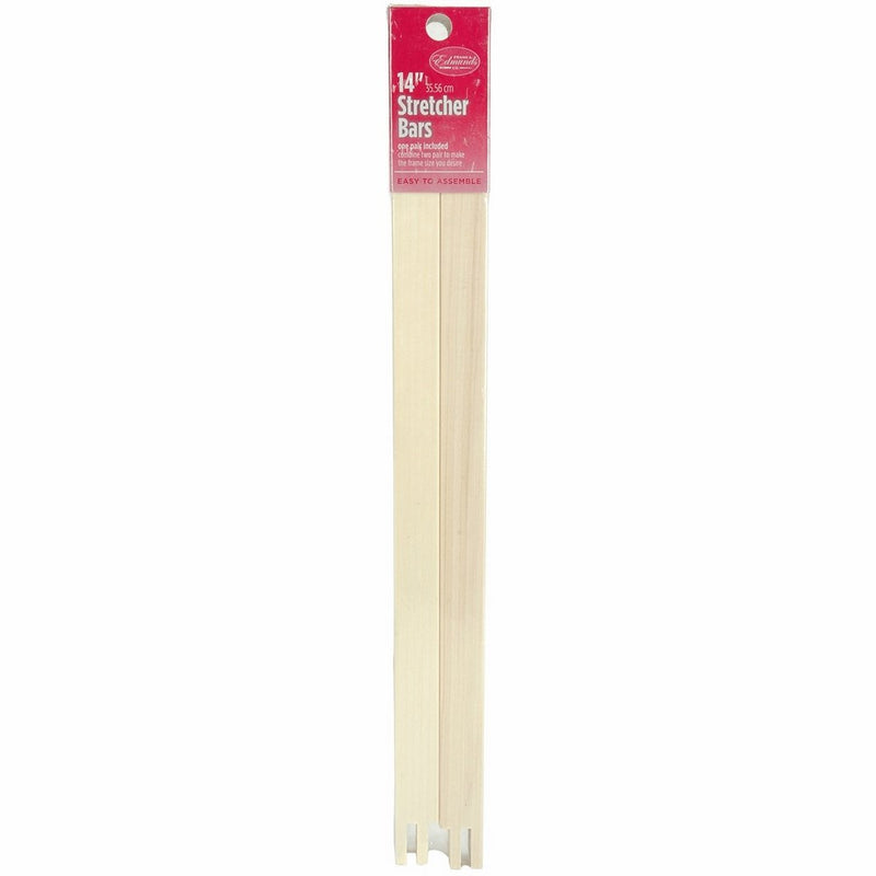 Edmunds Regular Stretcher Bars for Needle Art, 14 by 3/4-Inch