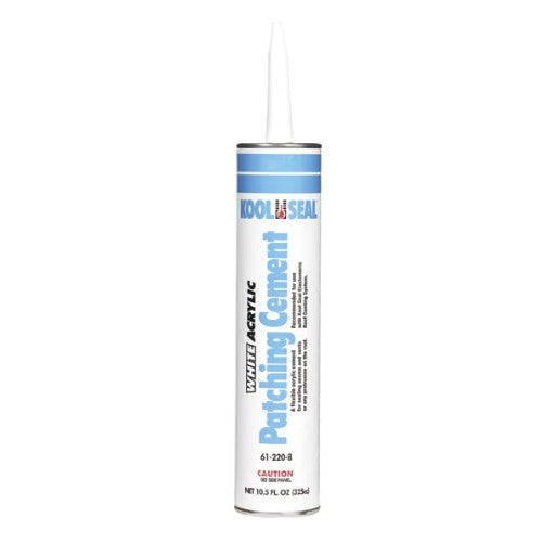 Kst Coating 612208 10.5OZ WH ACRYLIC PATCH C
