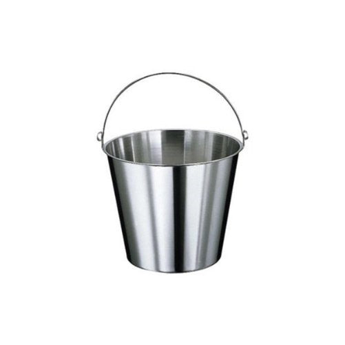 Paderno World Cuisine stainless steel graduated bucket, 12 5/8 quarts