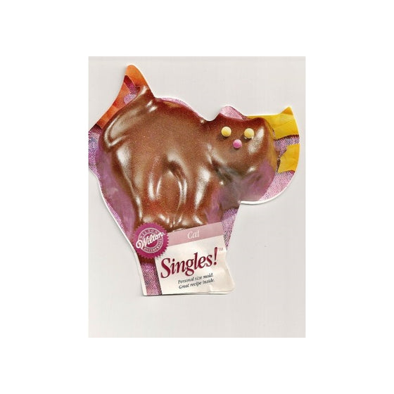 Wilton Cat Singles Mold (2105-1123, 1996)