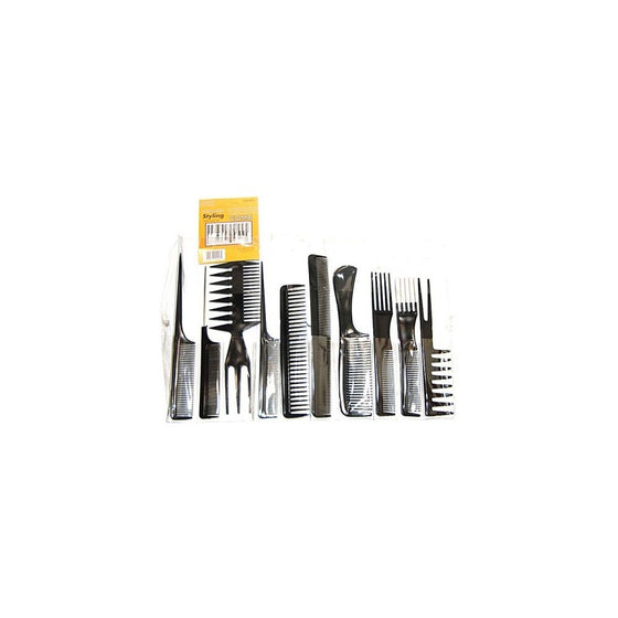 Magic 10 Piece Professional Styling Comb Set