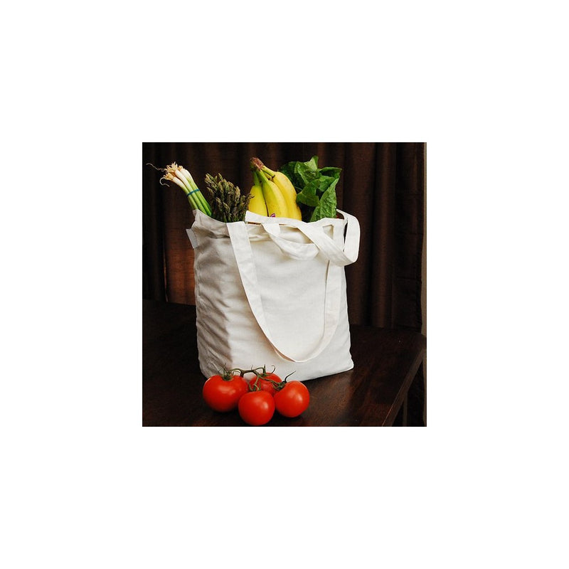 Aunt Martha's 17-Inch by 14.5 -Inch Reusable Cotton Grocery Bag