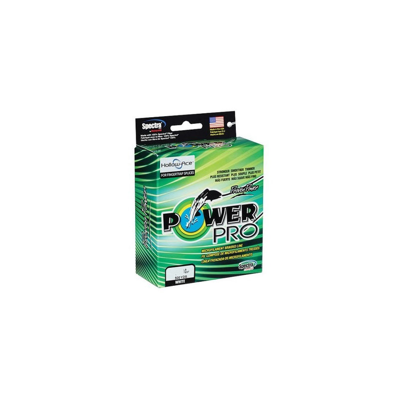 Power Pro 65-500-W Spectra Braided Fishing Line, 65-Pound, 500-Yards, White