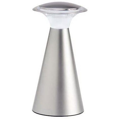 Light It! By Fulcrum 24411-101, Lanterna Wireless 12 LED Touch Lamp, 8.5 Inch, Silver