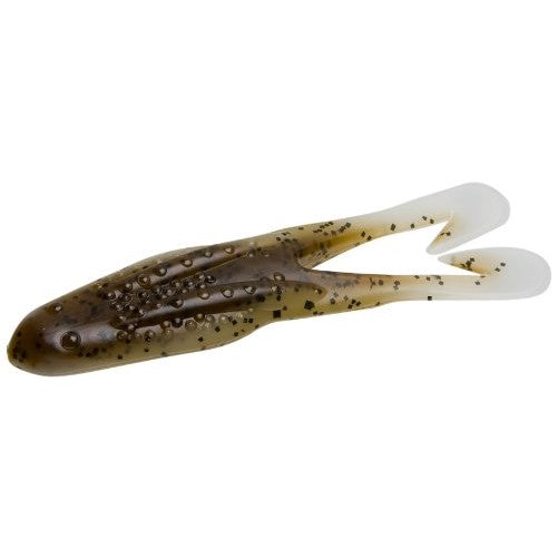 Zoom Bait Horny Toad Bait-Pack of 5 (Green Pumpkin/Pearl)