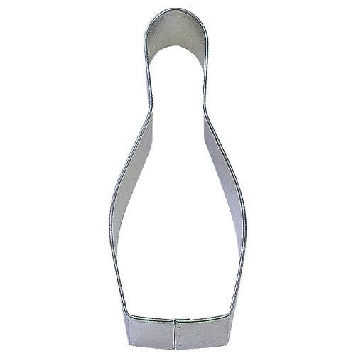 Cybrtrayd R and M Bowling Pin 5-Inch Cookie Cutter in Durable, Economical, Tinplated Steel