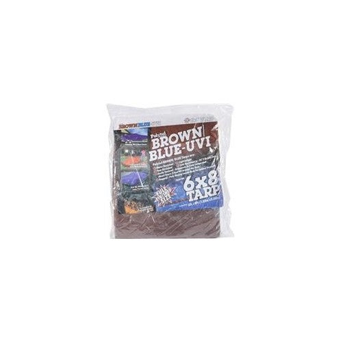 DeWitt BRB6X8-P Outdoor Canopies, 3.1 oz, Brown/Blue