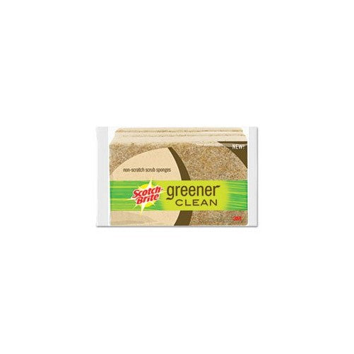 Greener Clean Non-Scratch Scrub Sponge 4 1/2 x 2 8/10 3/Pack