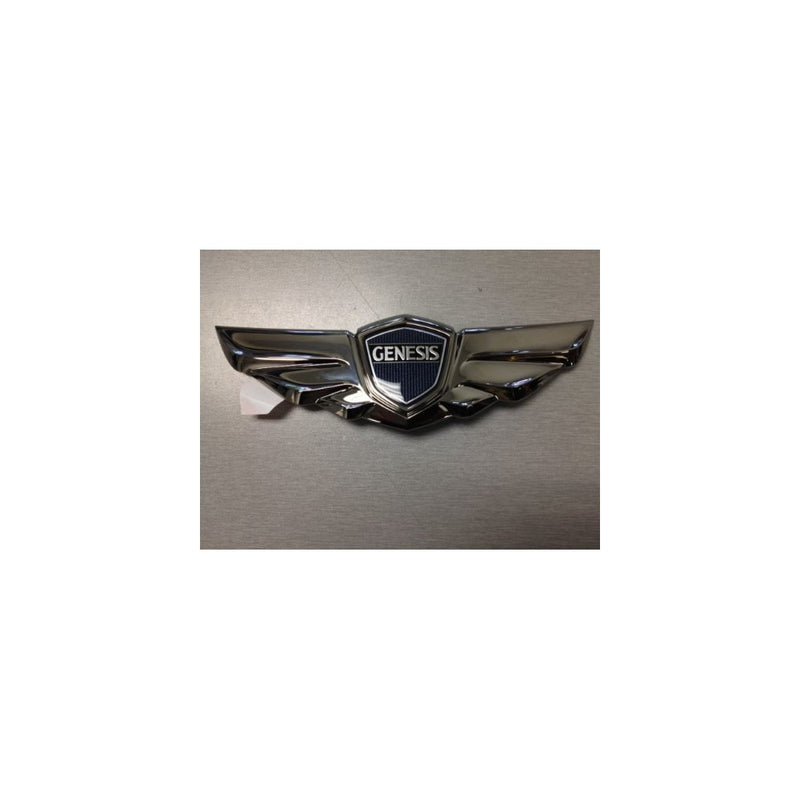 2009-13 Hyundai Genesis Sedan BLACK CHROME "Wing" trunk emblem