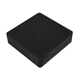 PMC Supplies 4" x 4" x 1" Jeweler's Rubber Bench Dapping Stamping Block Work Surface