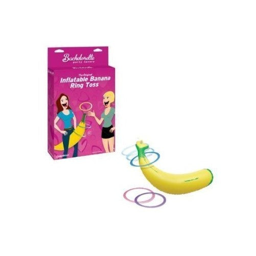 Bachelorette Party Inflatable Banana Ring Toss Game