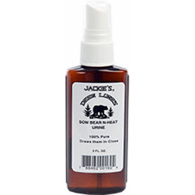 Jackies Deer Lures Sow Bear-N-Heat Hunting Scent, 2 oz