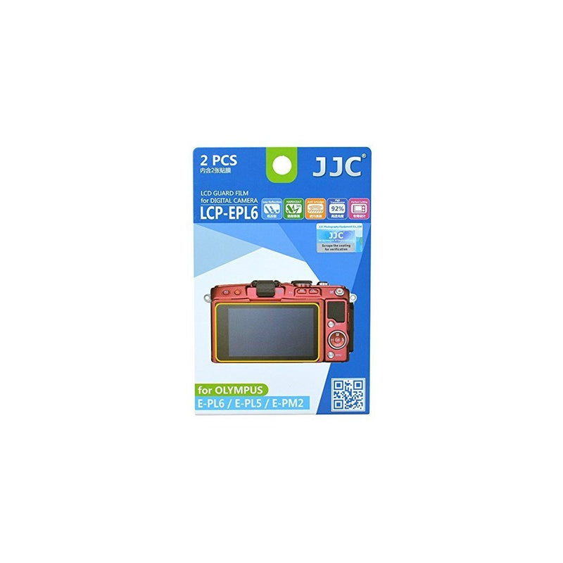 JJC LCP-EPL6 Guard Film Digital Camera LCD Screen Protector For Olympus E-PL6 E-PL5 E-PM2