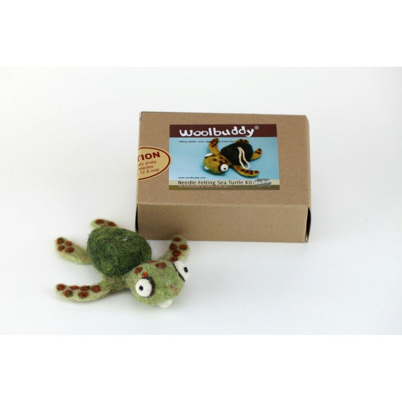 Woolbuddy Needle Felting Sea Turtle Kit