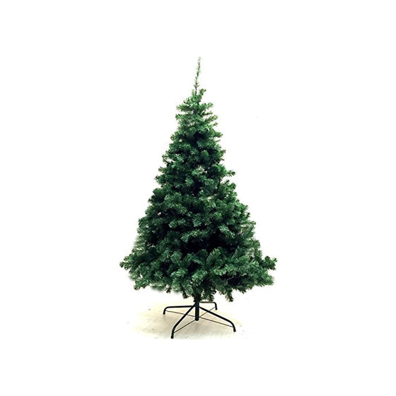 Xmas Finest 6' Feet Super Premium Artificial Christmas Pine Tree With Solid Metal Legs - Fullest (1000 Tips) Six Foot Tall Design
