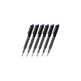Pilot Varsity Disposable Fountain Pens, Blue Ink, Medium Point, Pack of 6