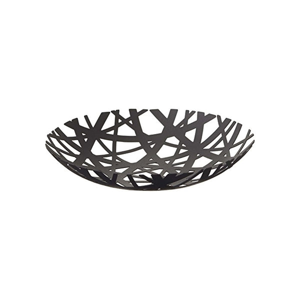 YAMAZAKI home Tower Fruit Bowl, Black