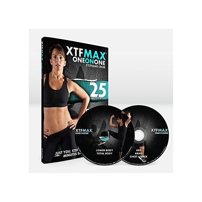 XTFMAX One on One: 30 Day DVD Workout Program with 5 Exercise Videos Training Calendar