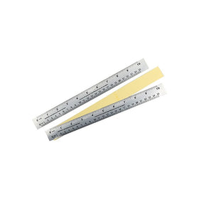 Pack of 10pcs Wintape 10inch 25cm Short Adhesive Table Sticky Measuring Tape Ruler Self-Adhesive Tape Measure