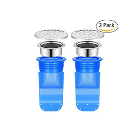 Drain Backflow Preventer, One Way Valve for Pipes Tubes in Toilet Bathroom Floor Drain Seal Resist Smell and Bugs, 1.97" Silicone