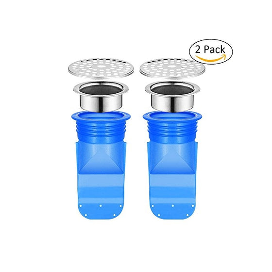 Drain Backflow Preventer, One Way Valve for Pipes Tubes in Toilet Bathroom Floor Drain Seal Resist Smell and Bugs, 1.97" Silicone