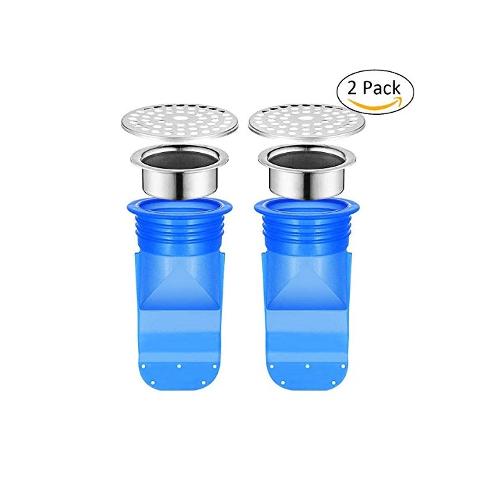 Drain Backflow Preventer, One Way Valve for Pipes Tubes in Toilet Bathroom Floor Drain Seal Resist Smell and Bugs, 1.97" Silicone