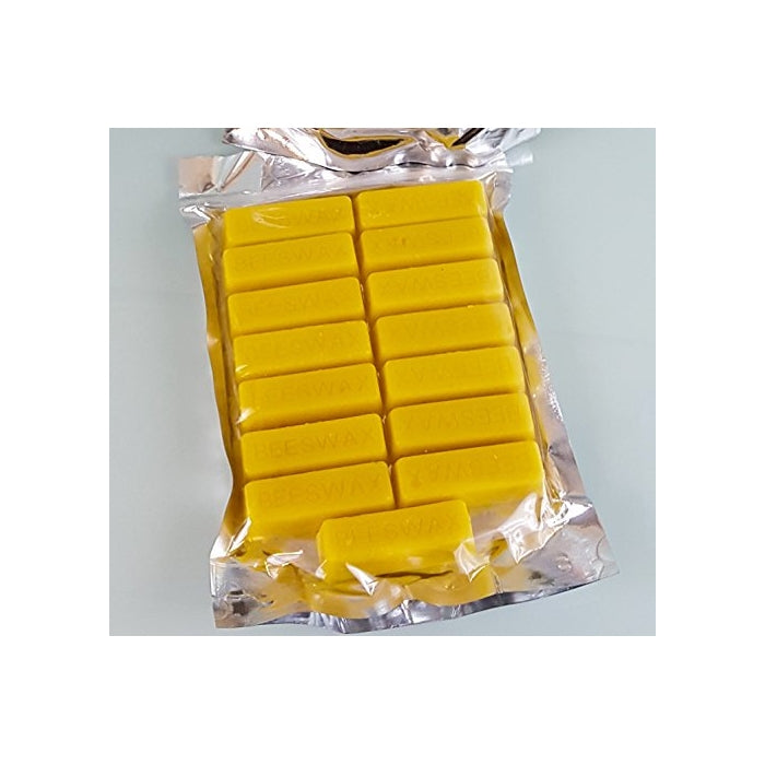 Yellow Brick Road Cosmetic Grade Hand Poured Beeswax - 15 bars -1oz Each - Premium Quality, Cosmetic Grade, Triple Filtered