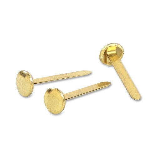 Acco Solid Brass Fasteners, 1 1/2-Inch Capacity, 100 Count (A7071506)