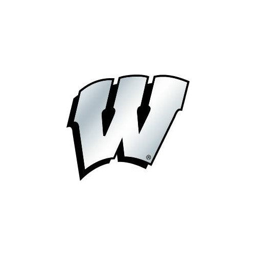 Team ProMark NCAA Wisconsin Badgers Chrome Automobile Emblem