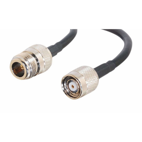 C2G/Cables to Go 03482 Wi-Fi RP-TNC Male to N-Type Female Cable (1.5 Feet)