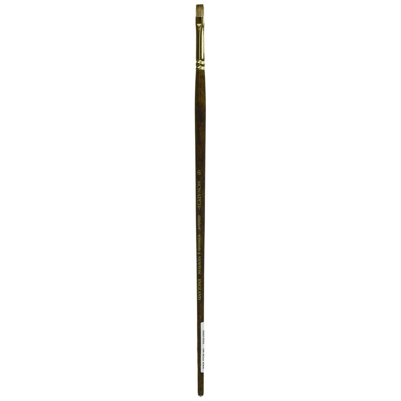 Winsor & Newton 5501006 Monarch Bright Long Handle Brush, Size 6