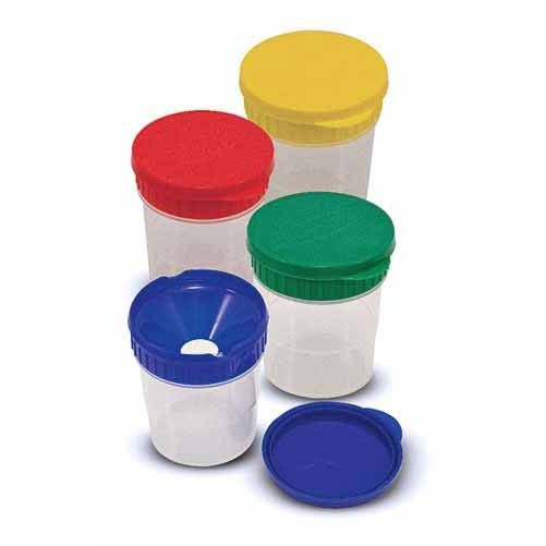 Melissa & Doug Spill Proof Paint Cups, Set of 4