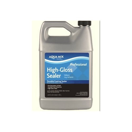 Aqua Mix High Gloss Sealer Durable Coating Sealer 1 Gallon