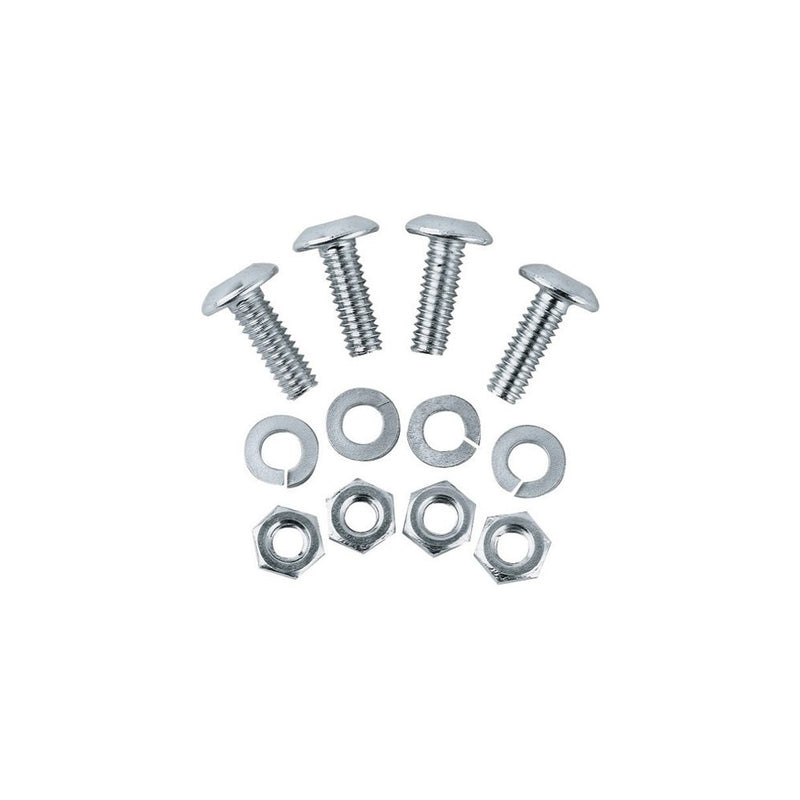 Custom Accessories 93367 Stainless Steel Standard License Plate Fastener
